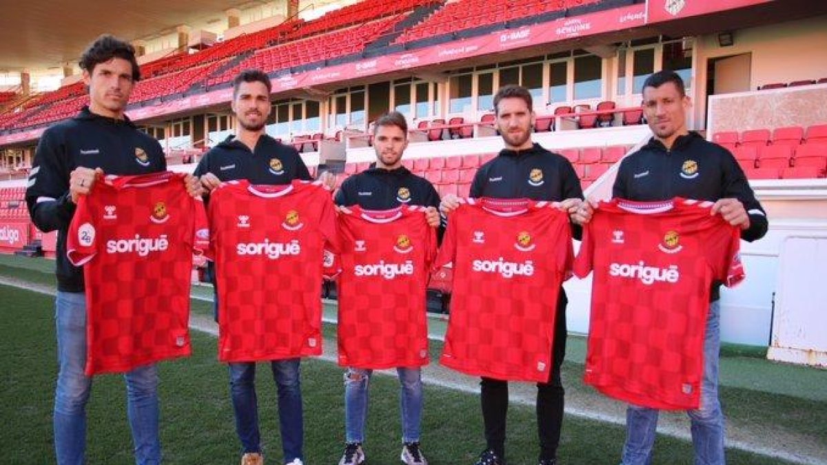 El Nàstic presenta les incorporacions del mercat d'hivern caracteritzades pel seu lideratge