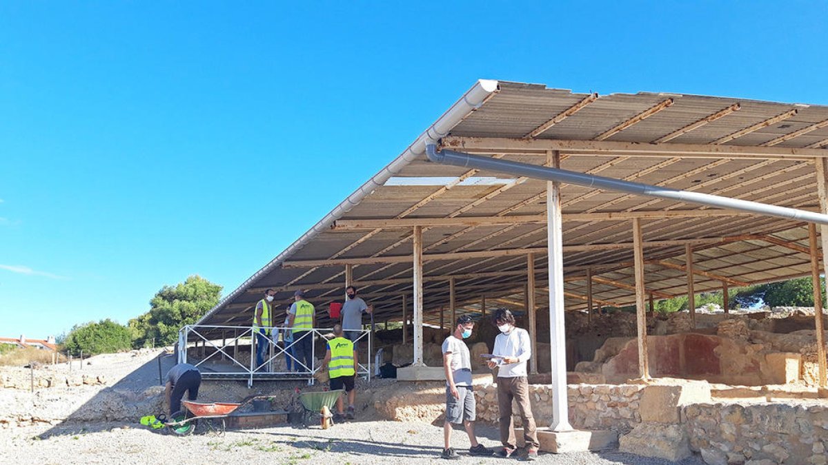 Comencen els treballs arqueològics a la vil·la romana dels Munts, a Altafulla