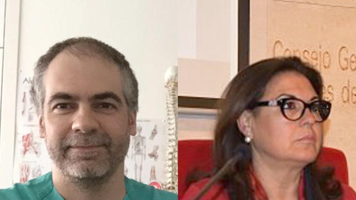 Sergi Boada y Remedios Rico aspiran a presidir el Colegio de Médicos