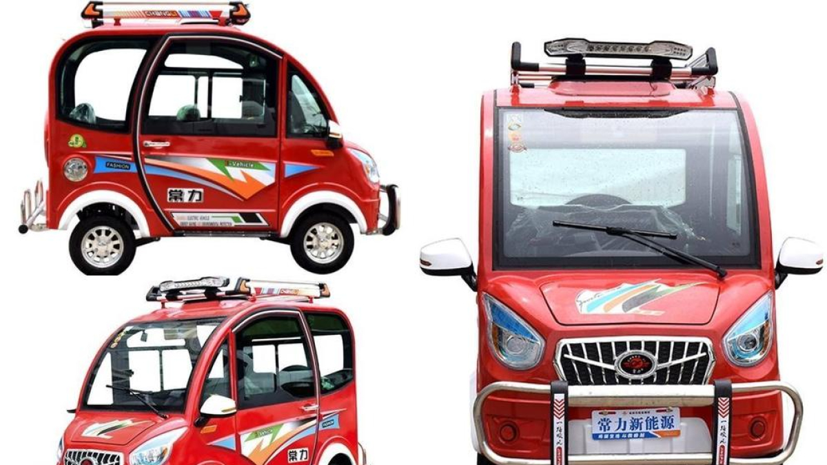 Chang Li, el coche eléctrico que ya puedes comprar por internet por menos de 1.000 euros