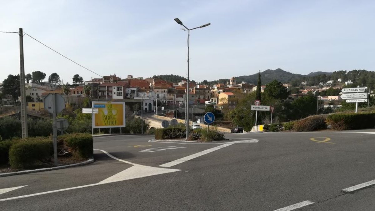 Llum verda al projecte de rotonda que millorarà l'accés a Riudecanyes a la carretera T-313
