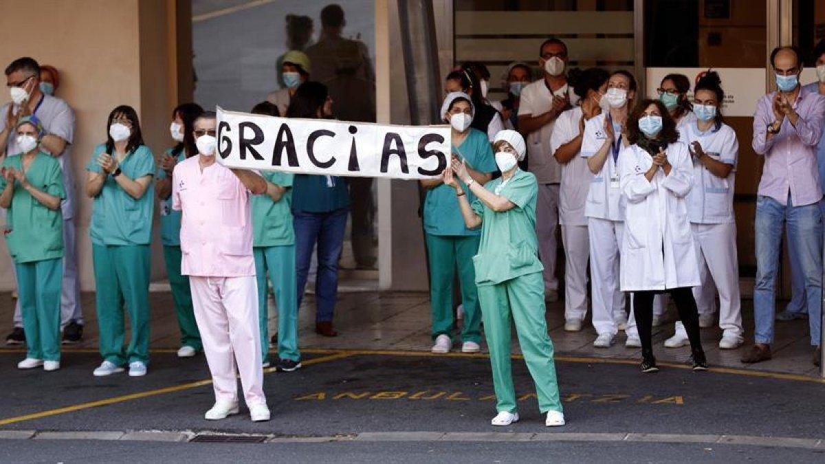 Los sanitarios recibirán el Premio Princesa de Asturias de la Concordia