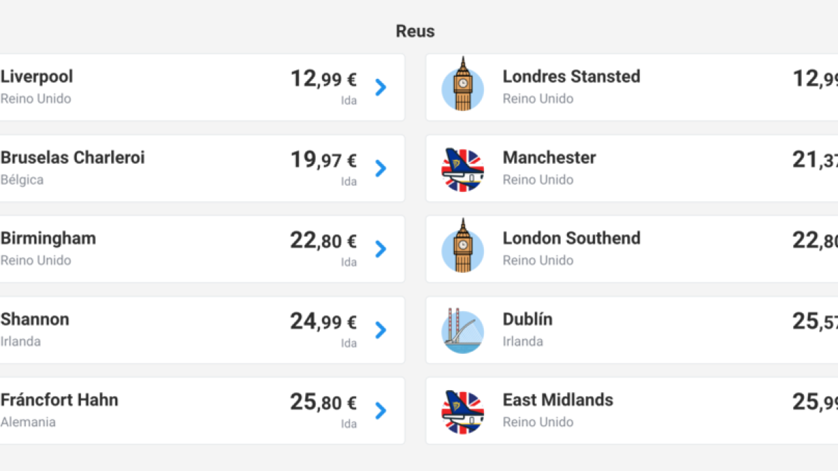 Ryanair restableix el 60% dels vols programats a l'agost