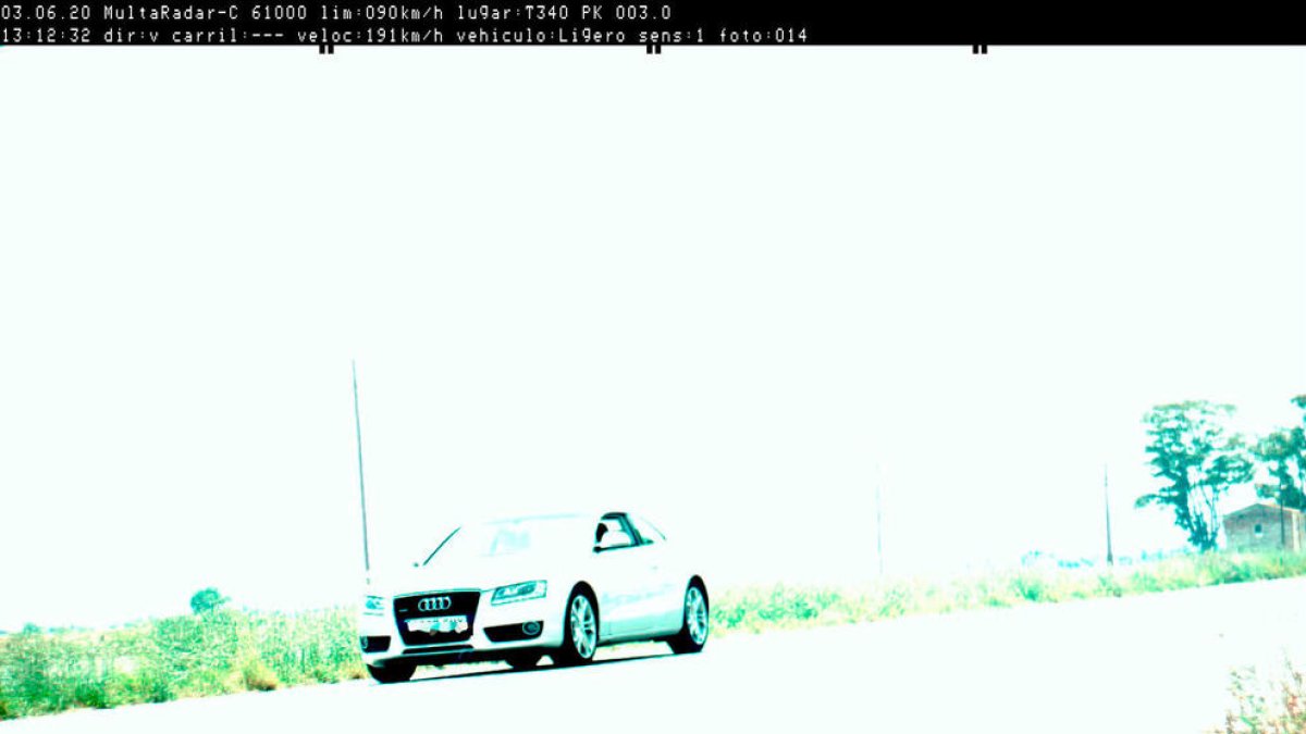 Denunciat un conductor que circulava a 191 km/h en un tram limitat a 90 km/h a Deltebre