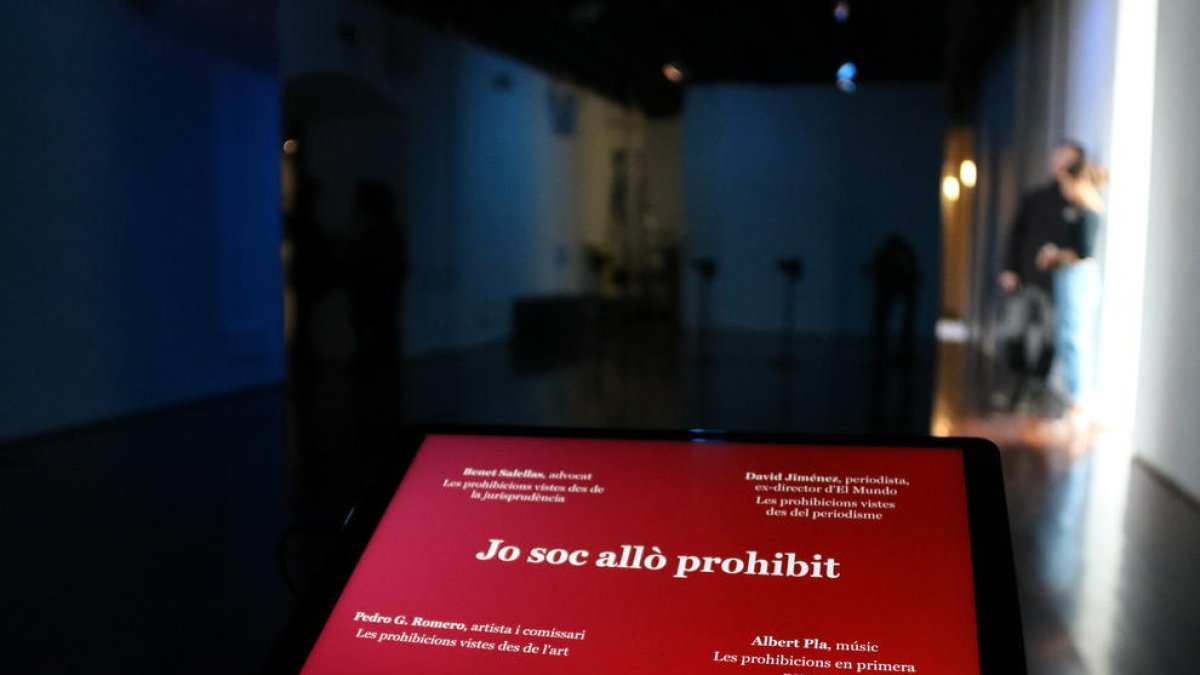 Iñaki Lacuesta porta a Lo Pati d'Amposta la seva videoinstal·lació sobre la censura i la prohibició