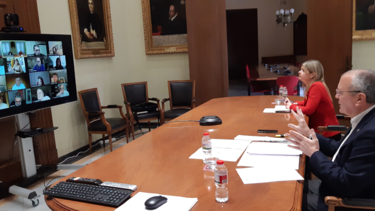 Ayuntamiento de Reus y tejido económico y social analizan «el día después»