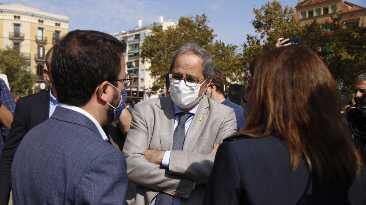 El TC rebutja la suspensió cautelar de la inhabilitació de Torra