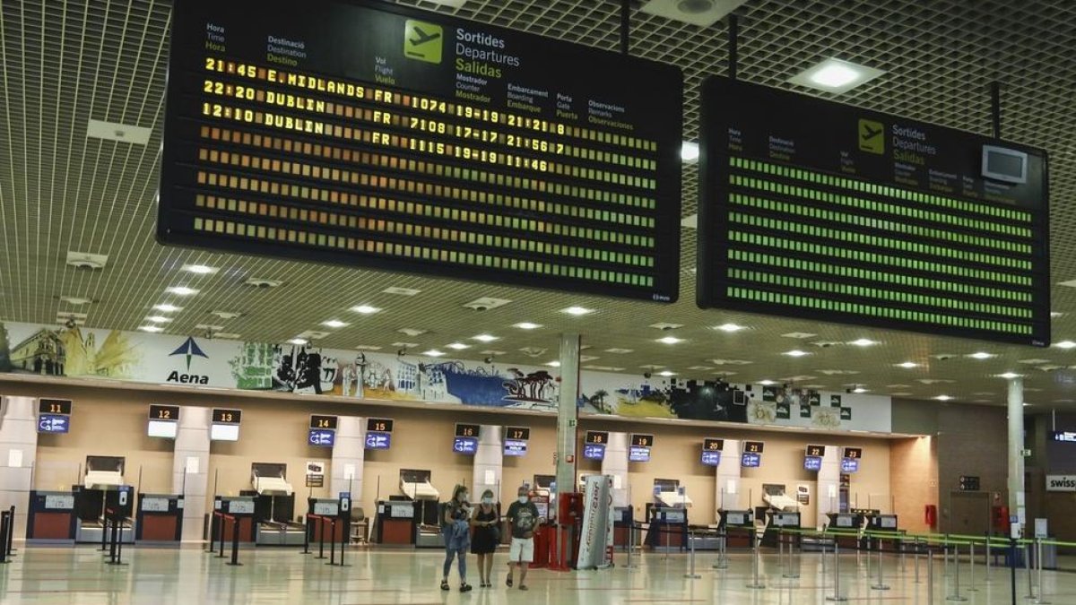 Totes les destinacions de l'Aeroport de Reus apliquen ja quarantena