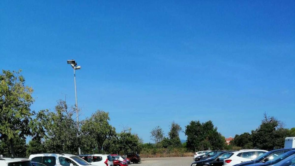 L'Ajuntament de Cambrils realitza millores a l'aparcament dissuasiu gratuït de les Comes