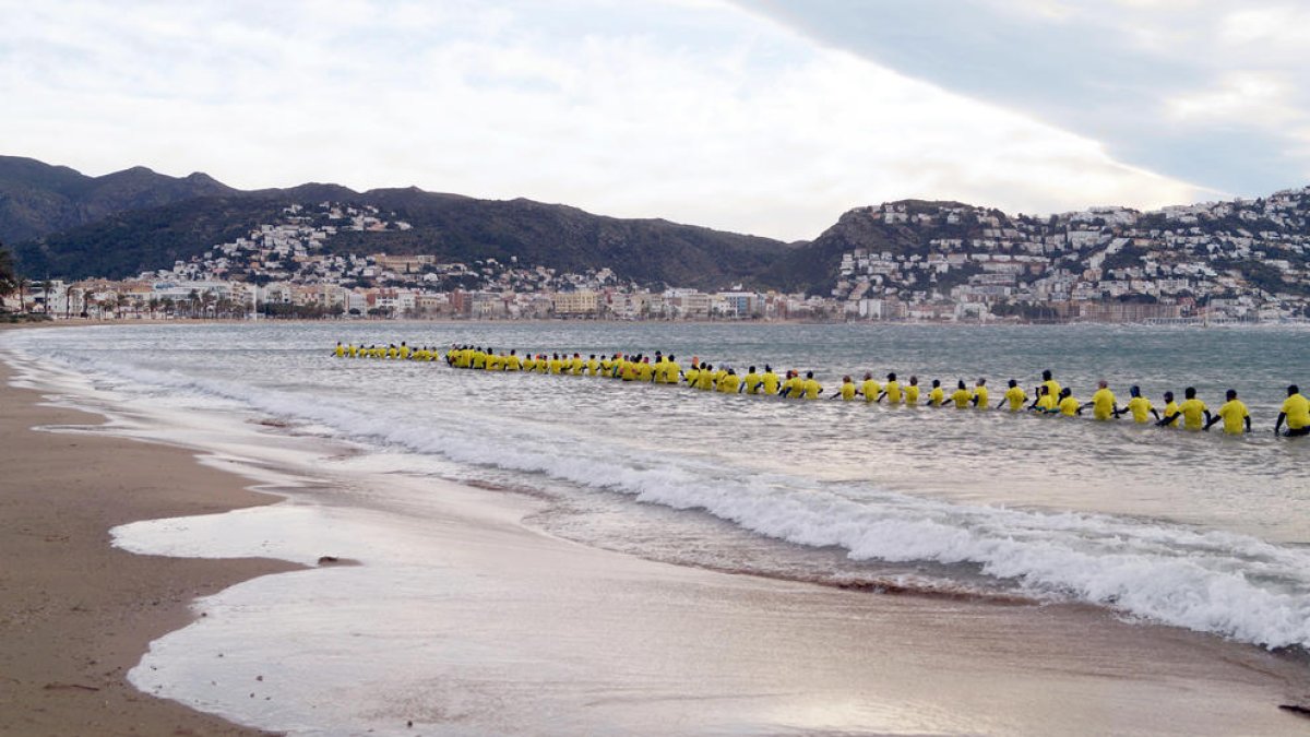 Marcha acuática en la Costa Daurada