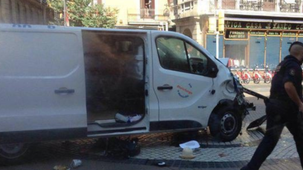 atentado, Barcelona, Rambla, furgoneta, Miró, 17A