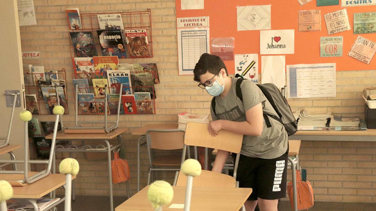 La primera setmana de reobertura d'escoles a Tarragona només 'convoca' un 10% d'alumnes