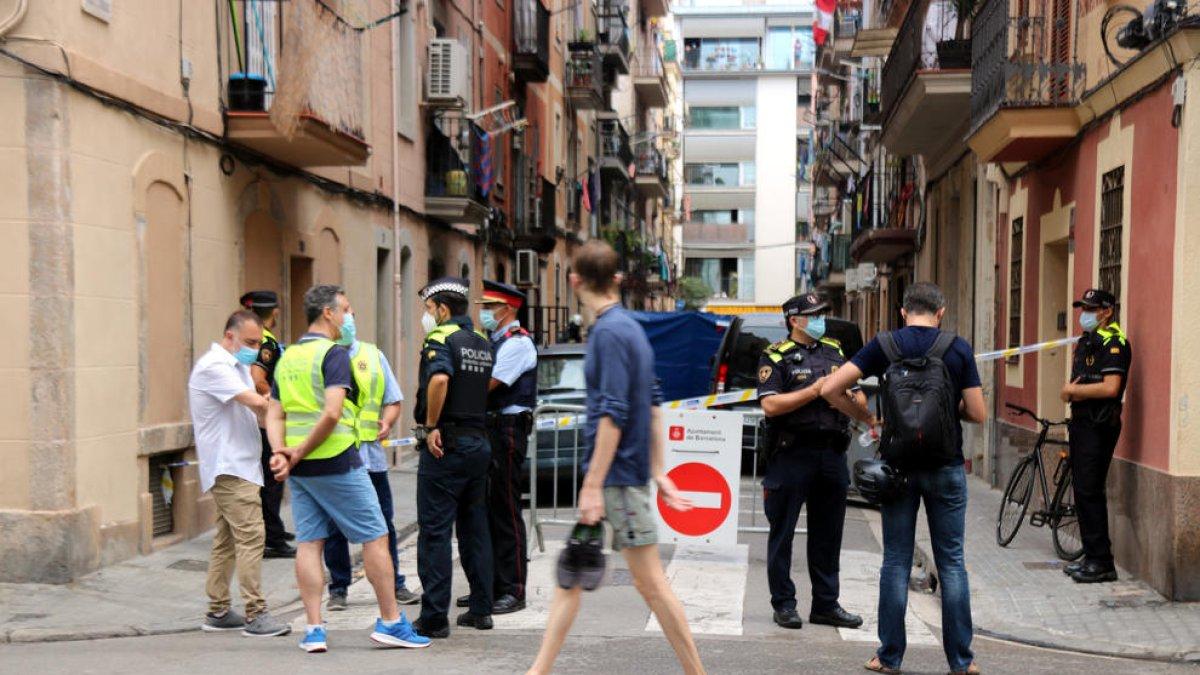 La sobrecàrrega de la instal·lació elèctrica, possible causa de l'incendi de la Barceloneta