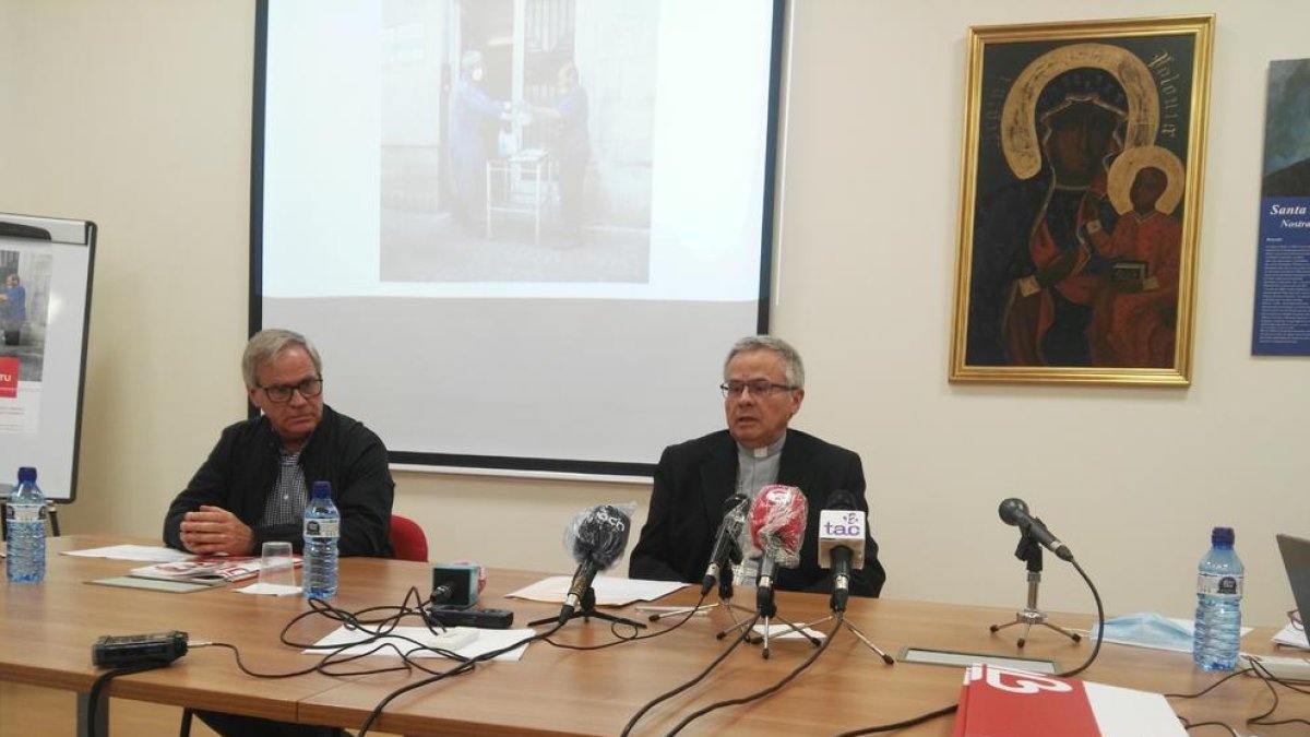 Creix un 25% el nombre de demandes d'ajuda a Càritas durant la COVID-19