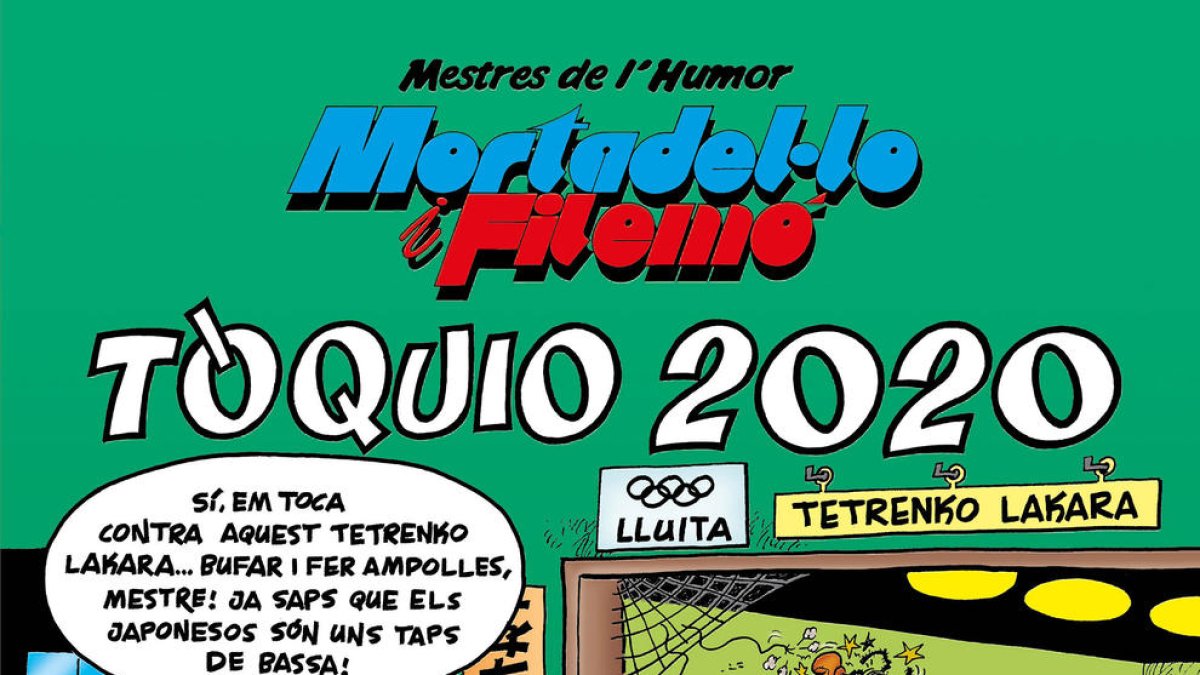Un nou còmic de Mortadel·lo i Filemó trasllada els protagonistes als Jocs Olímpics de Tòquio
