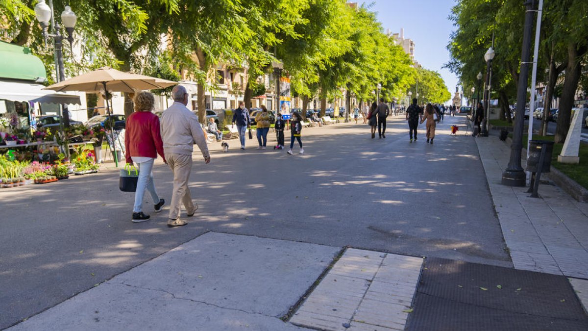 El Ayuntamiento de Tarragona terminará la reforma de la Rambla Nova este mandato