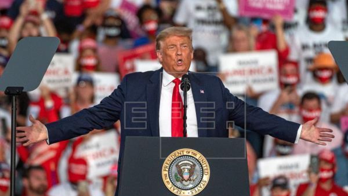 Trump ha dado negativo por covid-19 y no es contagioso, según su médico