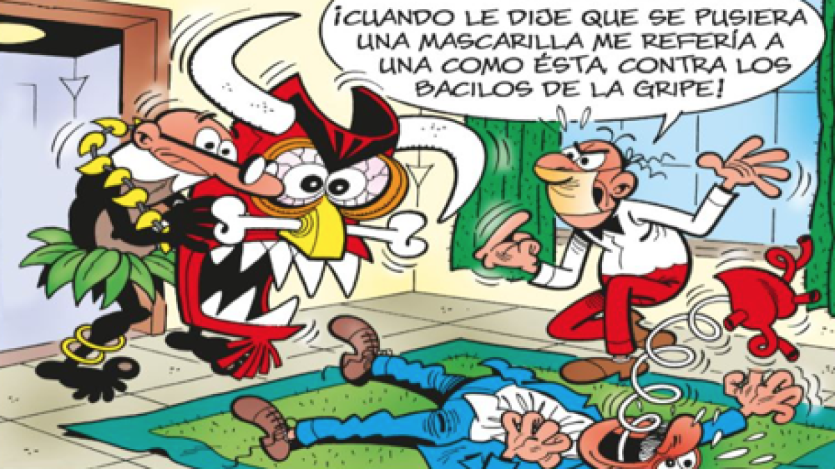 Diez cosas que Mortadelo y Filemón ya sabían del Coronavirus