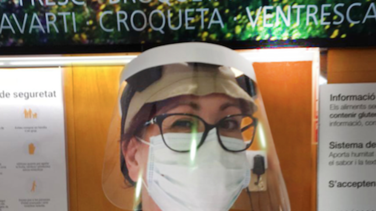 Els treballadors del grup Bon Preu portaran pantalles facials com a mesura de protecció