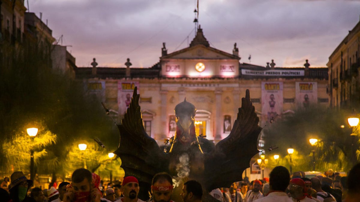 Tarragona se queda sin Séquito Popular por las fiestas de Santa Tecla