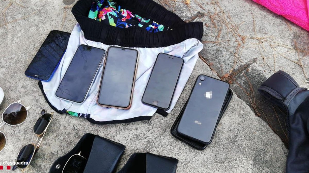 Detingut a Salou un lladre reincident per furts a turistes