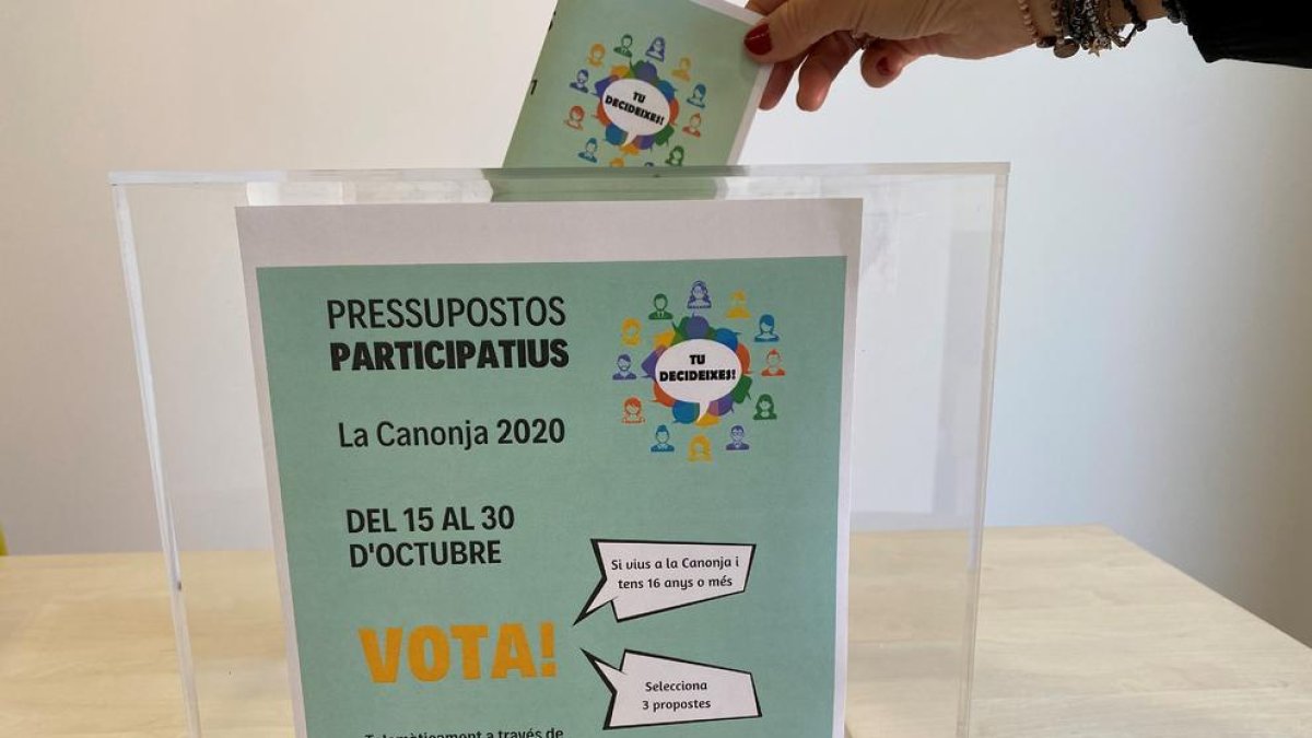 Los vecinos de la Canonja tendrán que escoger entre 14 propuestas a los Presupuestos Participativos