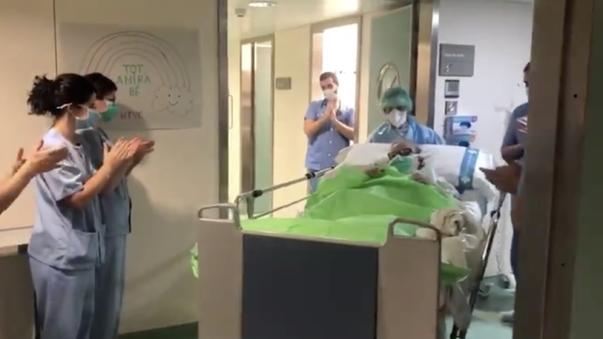 Una mujer de 59 años primera alta de UCI en el Hospital de Tortosa Verge de la Cinta