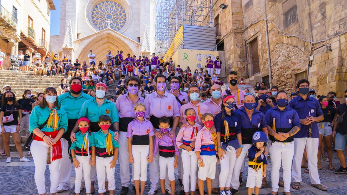 Velas en Sant Magí para recuperar la normalidad robada por el coronavirus