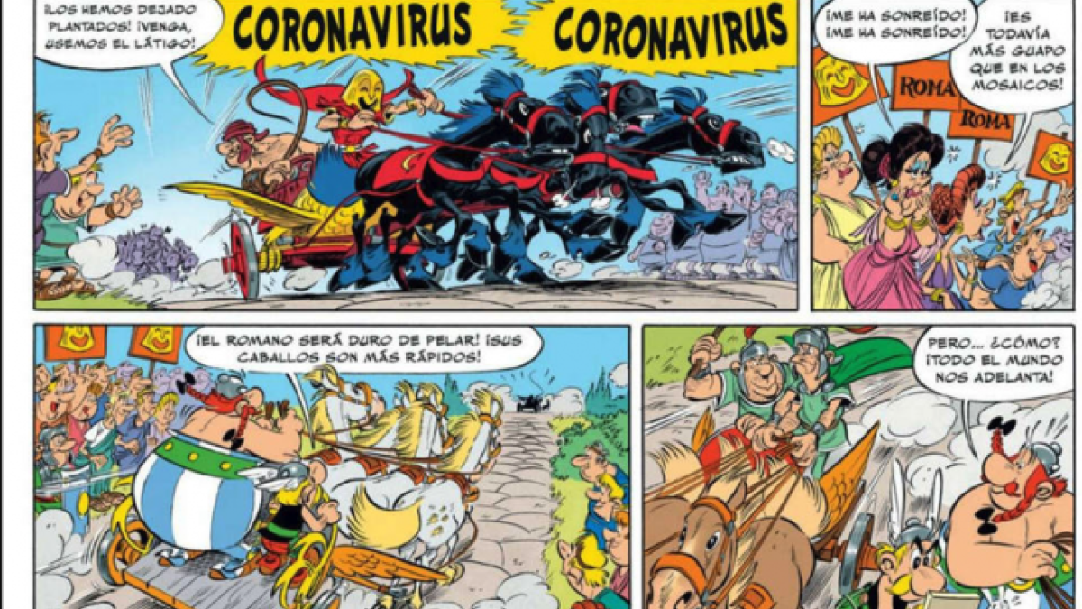 Astèrix i Obelix van predir el coronavirus fa tres anys
