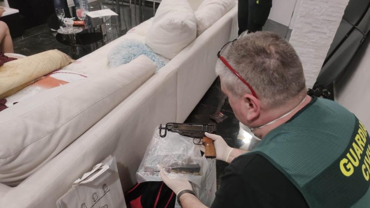 operativo contra el narcotráfico y blanqueo de capitales en Torredembarra, Rueda, tarragona