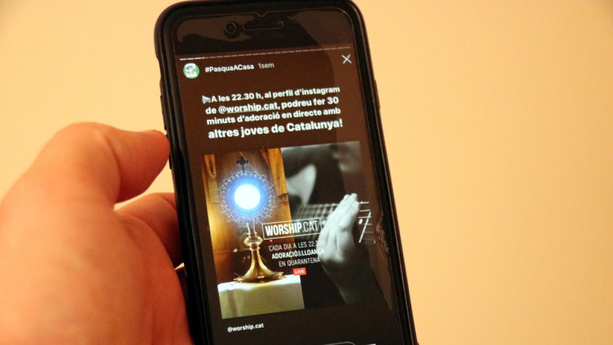 Les celebracions de la Pasqua es reinventen pel coronavirus