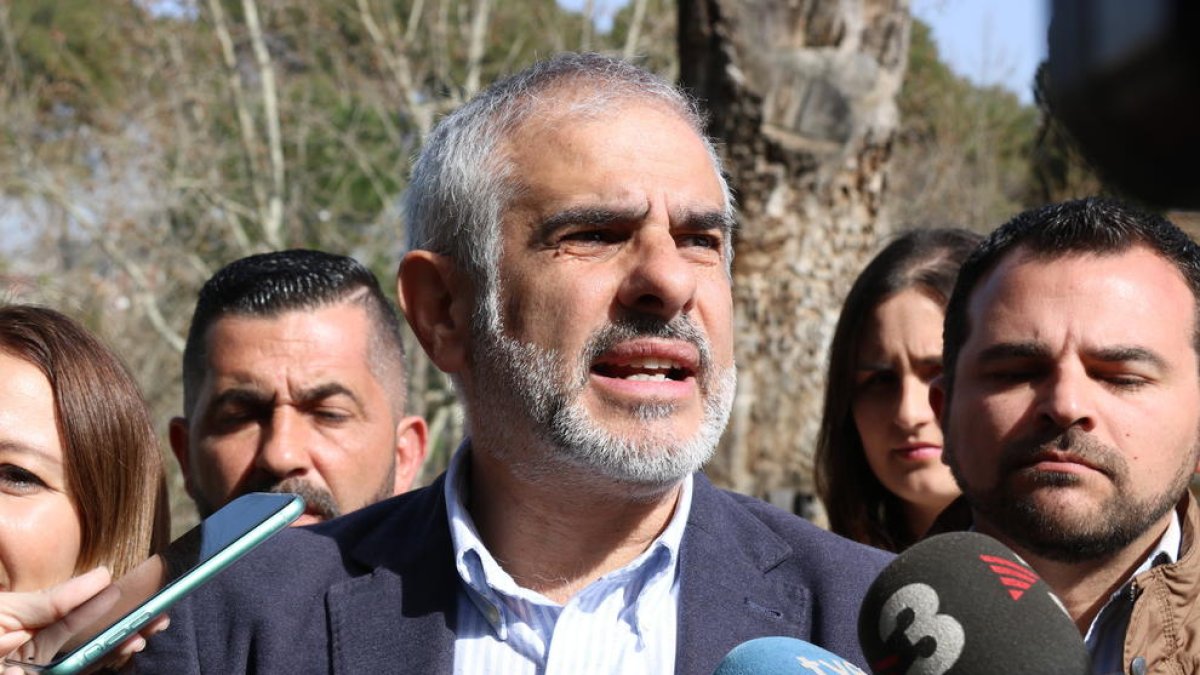 Cs celebra que el TC hagi admès a tràmit el seu recurs d'empara per les sessions de control a Torra