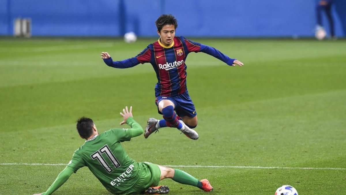 Un Barça B que todavía está muy verde, primera piedra en el camino del Nàstic