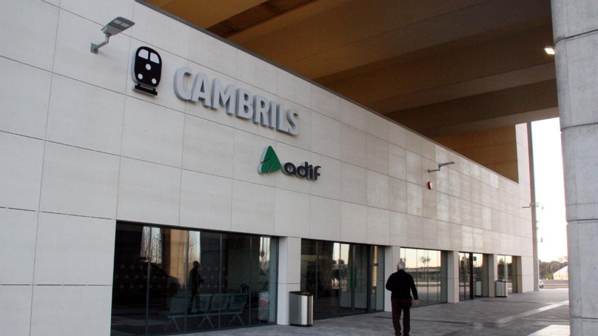 estació tren Cambrils, Corredor Mediterrani