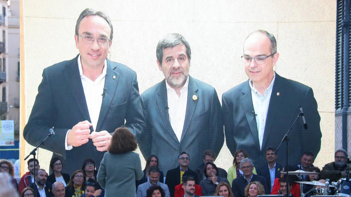 Sánchez, Rull y Turull piden a la jueza que los deje salir sin esperar al Supremo
