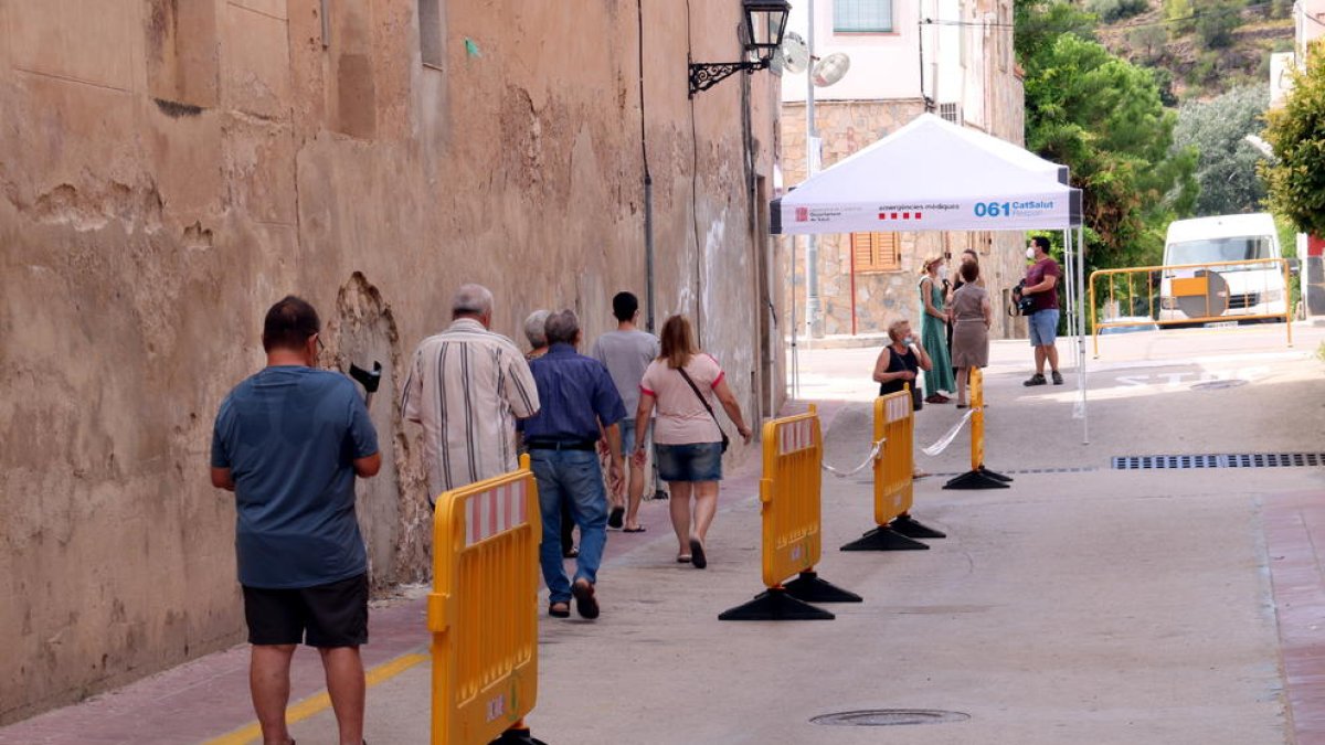 PCR, cribados, Benifallet, coronavirus, covid-19, Baix Ebre