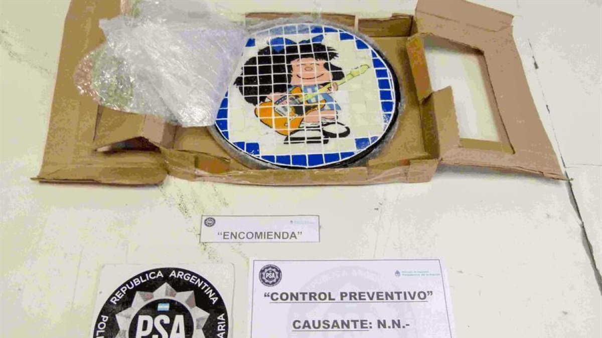 Desarticulen una banda que traficava drogues a través de la imatge de Mafalda