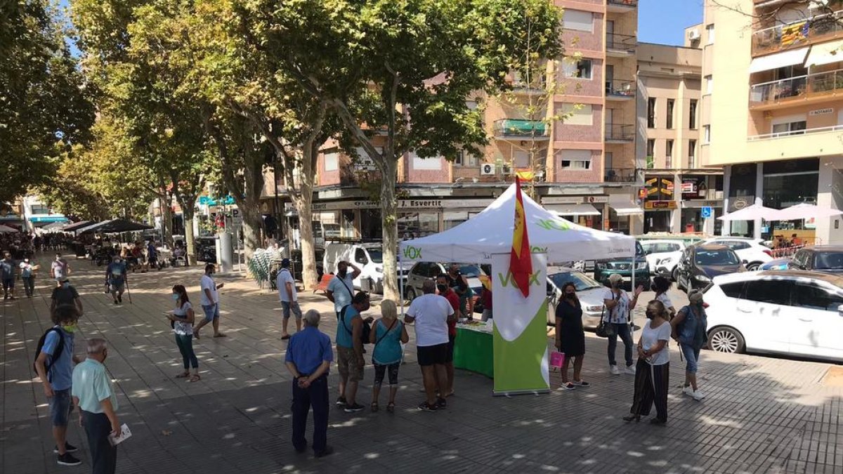 Miembros de VOX Tarragona denuncian una agresión en el Vendrell