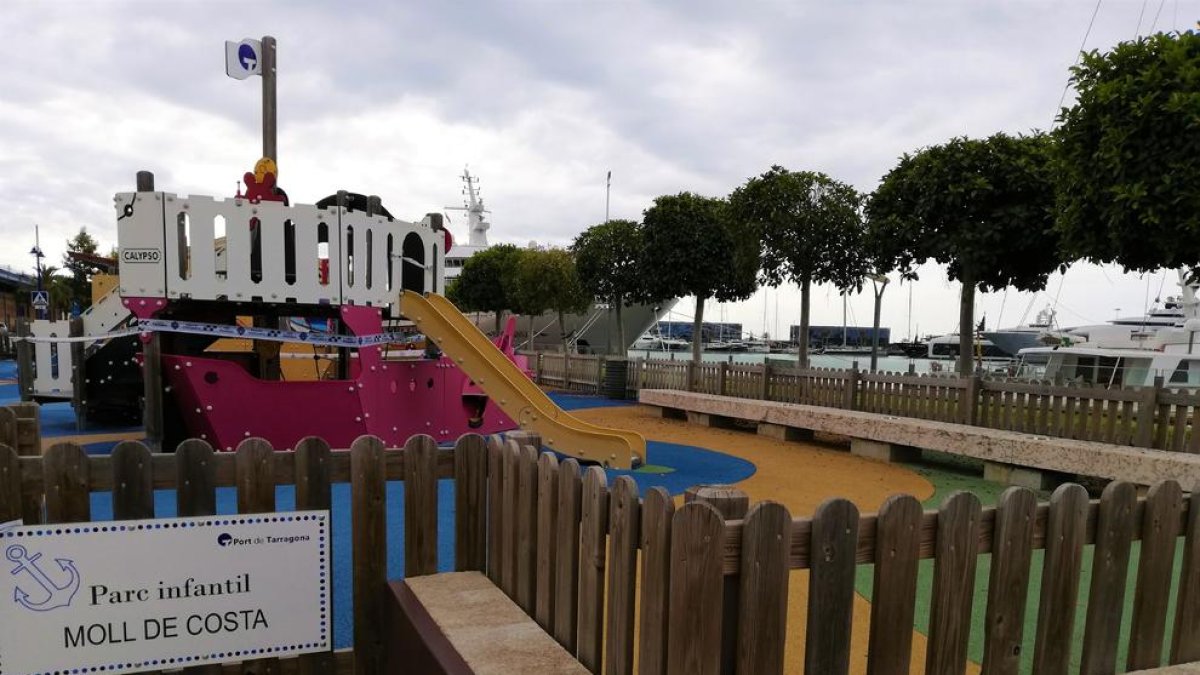 El Port de Tarragona reobre les zones de joc a l'aire lliure