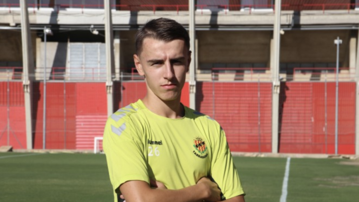 Lucas Prudhomme entrenarà amb el primer equip del Nàstic