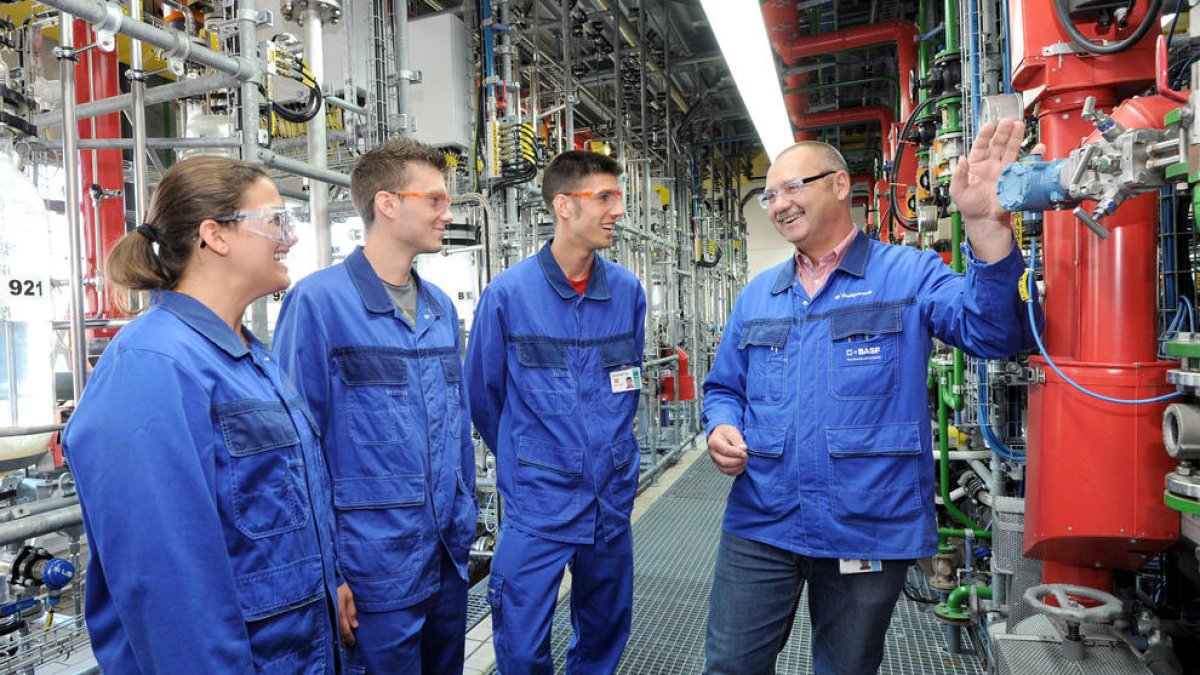 BASF guanya el IV Premio Alianza para la FP Dual en la categoria de Gran Empresa