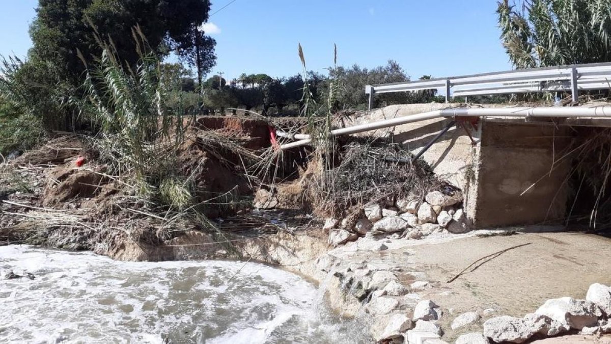 Aigües de Reus repara els desperfectes ocasionats pels aiguats dels darrers mesos