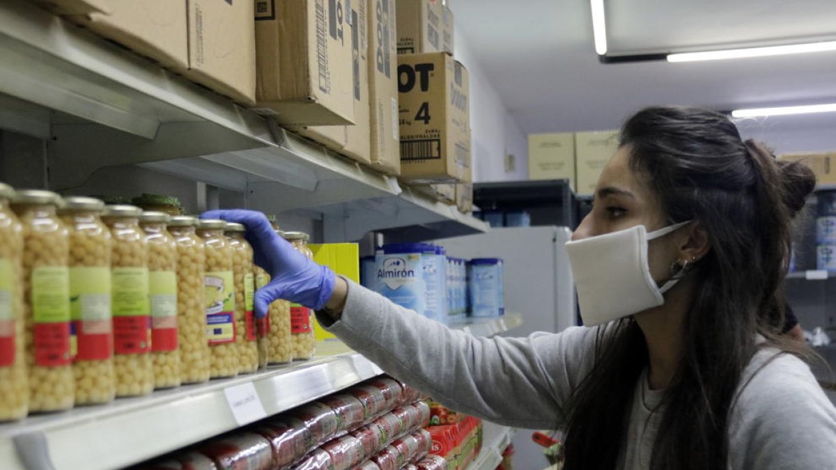 trabajadores de los Servicios Sociales, alimentos, pobreza