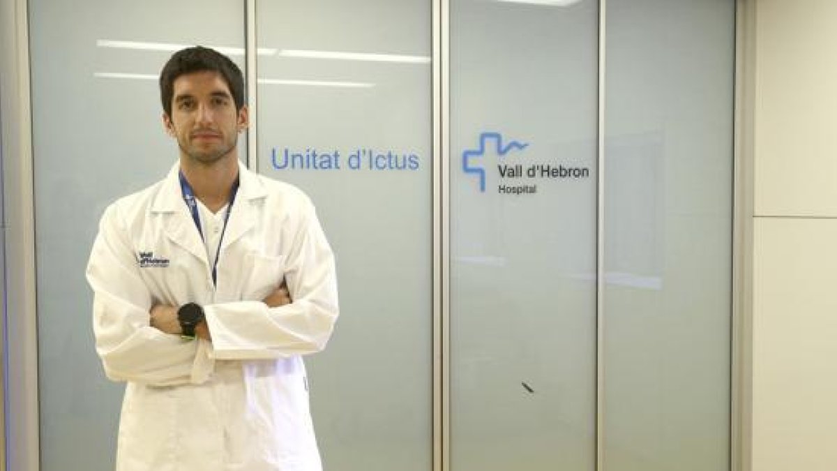 Manuel Requena, de la Unitat d'Ictus de l'Hospital Universitari Vall d'Hebron