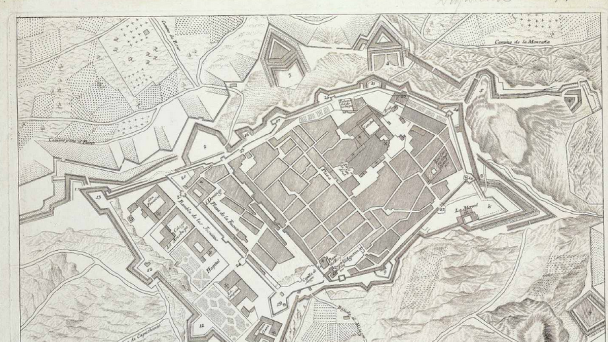 Tarragona estudia un plano del siglo XIX sobre las fortificaciones de la ciudad
