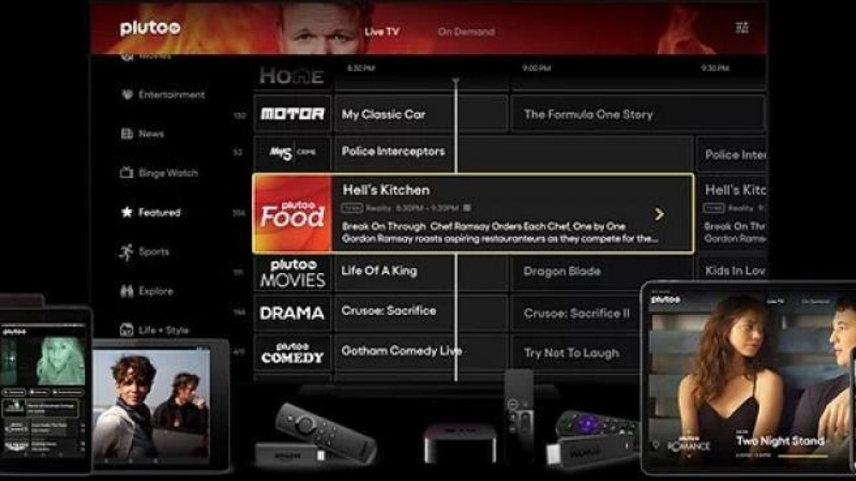Arriba Pluto TV, la nova plataforma gratuïta amb 40 canals i milers de vídeos