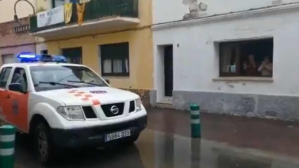 La pluja no impedeix celebrar aniversaris a Torredembarra