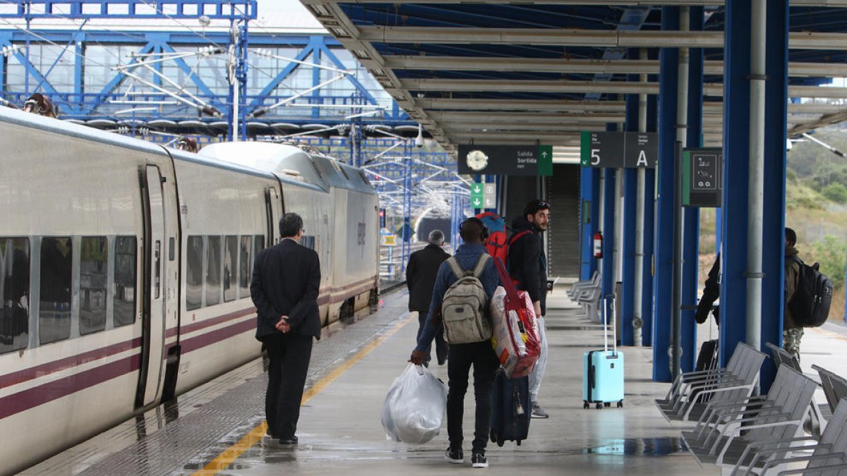 Tarragona registra el menor tráfico de sanitarios por tren de Cataluña
