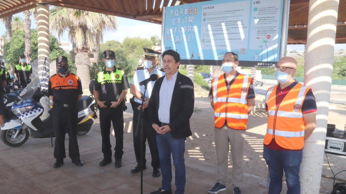 Tarragona instala sensores para controlar el aforo de las playas