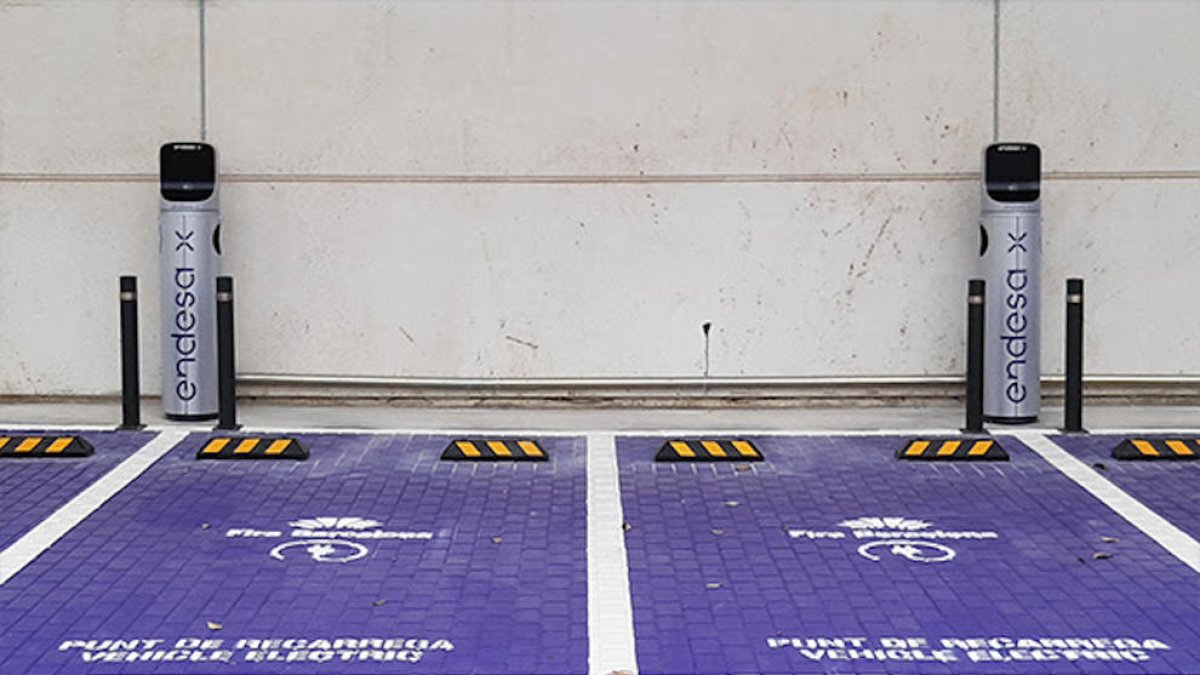 Fira de Barcelona instal·larà 18 punts de recàrrega per a vehicles elèctrics
